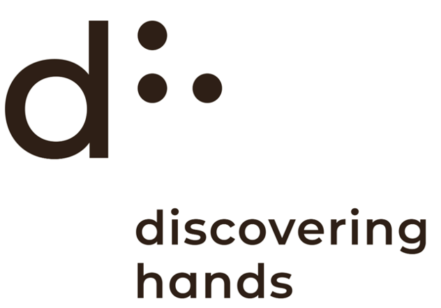 Logo discovering hands